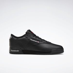 Adidasy Damskie Reebok Ex-O-Fit Clean Logo INT Czarne/Srebrne PL 98YFBIZ